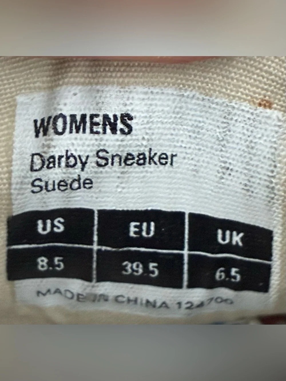SeaVees Darby Suede Sneakers Navy Blue Women’s US 8.5 UK 6.5 EU 39.5